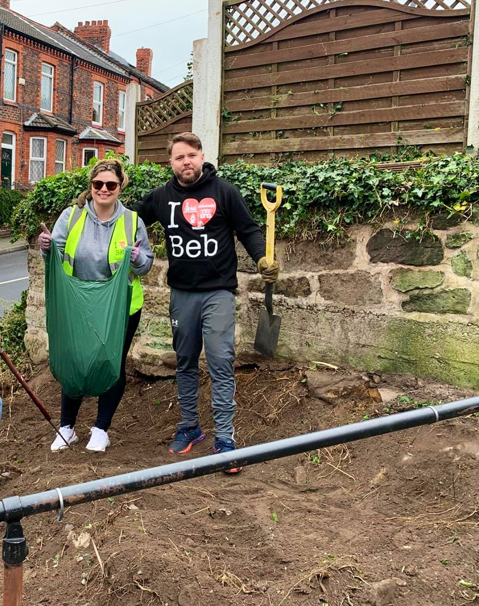 LoveBebington's tweet photo. We aim to install a bench overlooking evergreens,perennials &amp;🐝friendly plants!We hope this project will not just brighten up the area, but will also help improve wellbeing in our community by providing a space to connect with nature &amp; meet others🌈#ch63 #wellbeing #community https://t.co/UBrmScy9DW