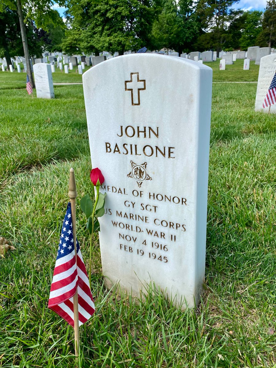 Keith_Humphrey's tweet photo. @starsandstripes @jaketapper I visit Gunny Basilone every Memorial Day at @ArlingtonNatl Cemetery (12-384). I'm happy a ship was named for him.
#USSBasilone #MedalofHonor #MOH #Basilone @USMC #USMC #SemperFi https://t.co/qpNWdmXr4i