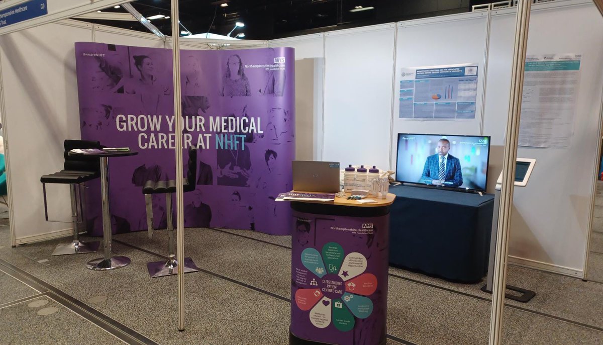 ngallavannhft's tweet photo. Day one of the Royal College of Psychiatrists International Congress.

Come and visit us on stand G9, we'd love to talk to you about medical careers at @NHFTNHS @ItaiMatumbike https://t.co/FKw1YEnEJn