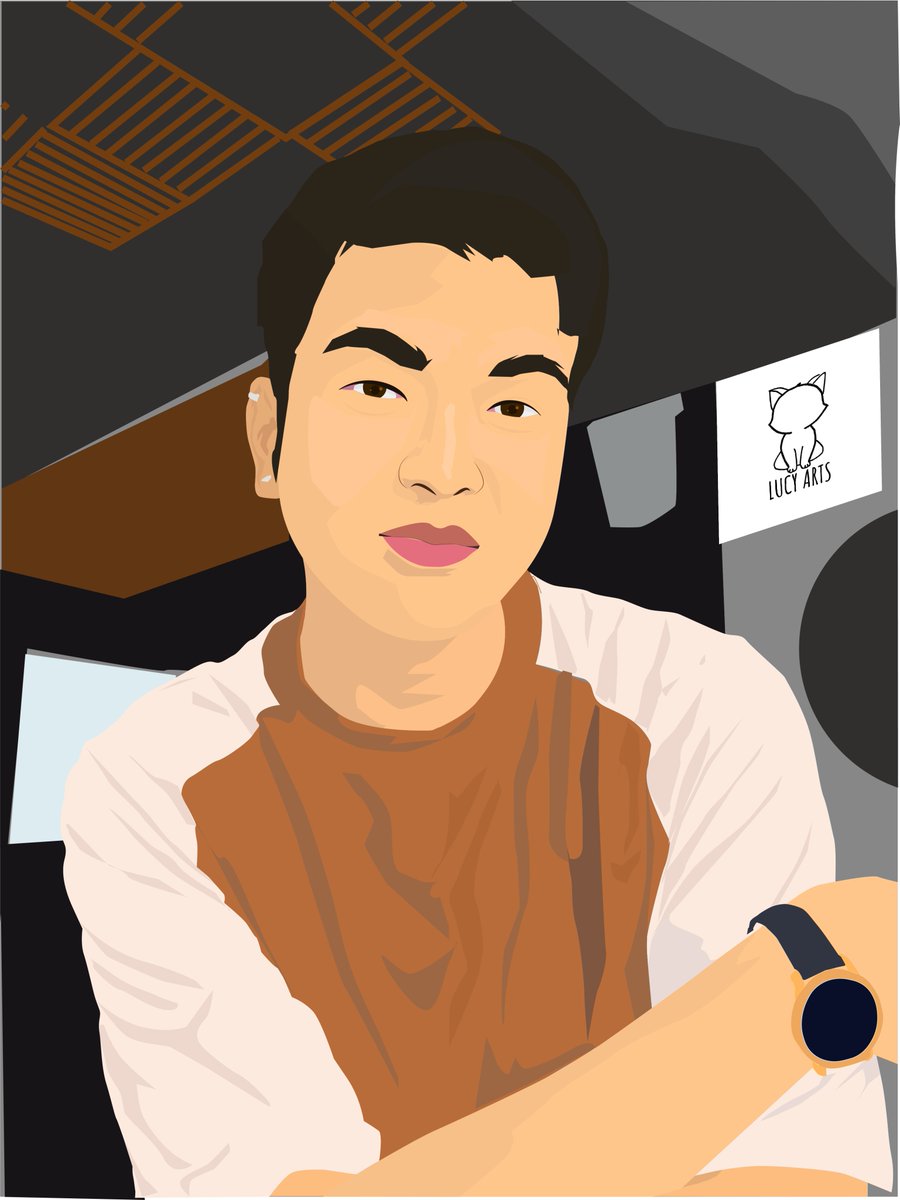 lucycatarts's tweet image. Vector Portrait 
for minimum of 200php or $7 you can have your own vector portrait 🤍
price can change depending on the complexity of your reference photo
#digitalart 
#vectorph 
#commissionart