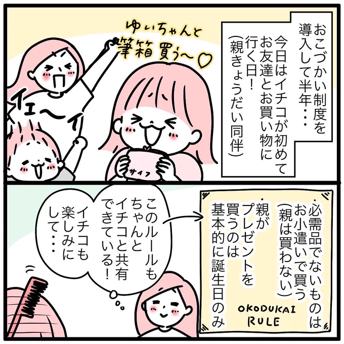 イチコはじめてのお小遣いでお買い物(1/2) 
