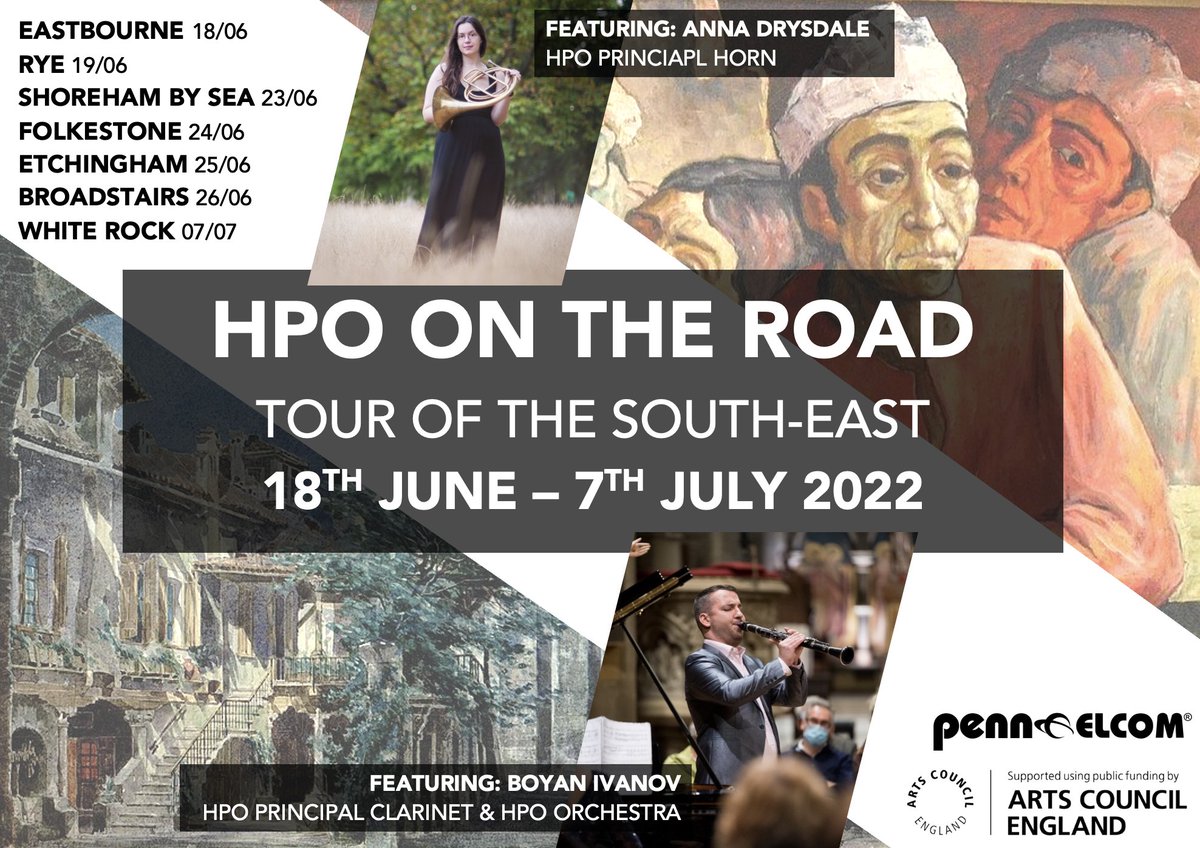Hastings Philharmonic Orchestra (@hastingsphil) on Twitter photo Our #HPOnTheRoad 2022 Tour of the South-East has begun! 👏
Thank you to <a href="/TheatreGrove/">Grove Theatre Eastbourne</a> and <a href="/RyeCreativeCtr/">Rye Creative Centre</a> for hosting us at the weekend!
We can't wait for our performances this week <a href="/ropetackleart/">Ropetackle Centre</a>, <a href="/TTTFolkestone/">Tower Theatre Folkestone</a>, #Etchingham & <a href="/SarahThorneThea/">Sarah Thorne Theatre</a>! 🎉
➡️ hastingsphilorchestra.co.uk/18th-26th-june… Our #HPOnTheRoad 2022 Tour of the South-East has begun! 👏
Thank you to <a href="/TheatreGrove/">Grove Theatre Eastbourne</a> and <a href="/RyeCreativeCtr/">Rye Creative Centre</a> for hosting us at the weekend!
We can't wait for our performances this week <a href="/ropetackleart/">Ropetackle Centre</a>, <a href="/TTTFolkestone/">Tower Theatre Folkestone</a>, #Etchingham & <a href="/SarahThorneThea/">Sarah Thorne Theatre</a>! 🎉
➡️ hastingsphilorchestra.co.uk/18th-26th-june…