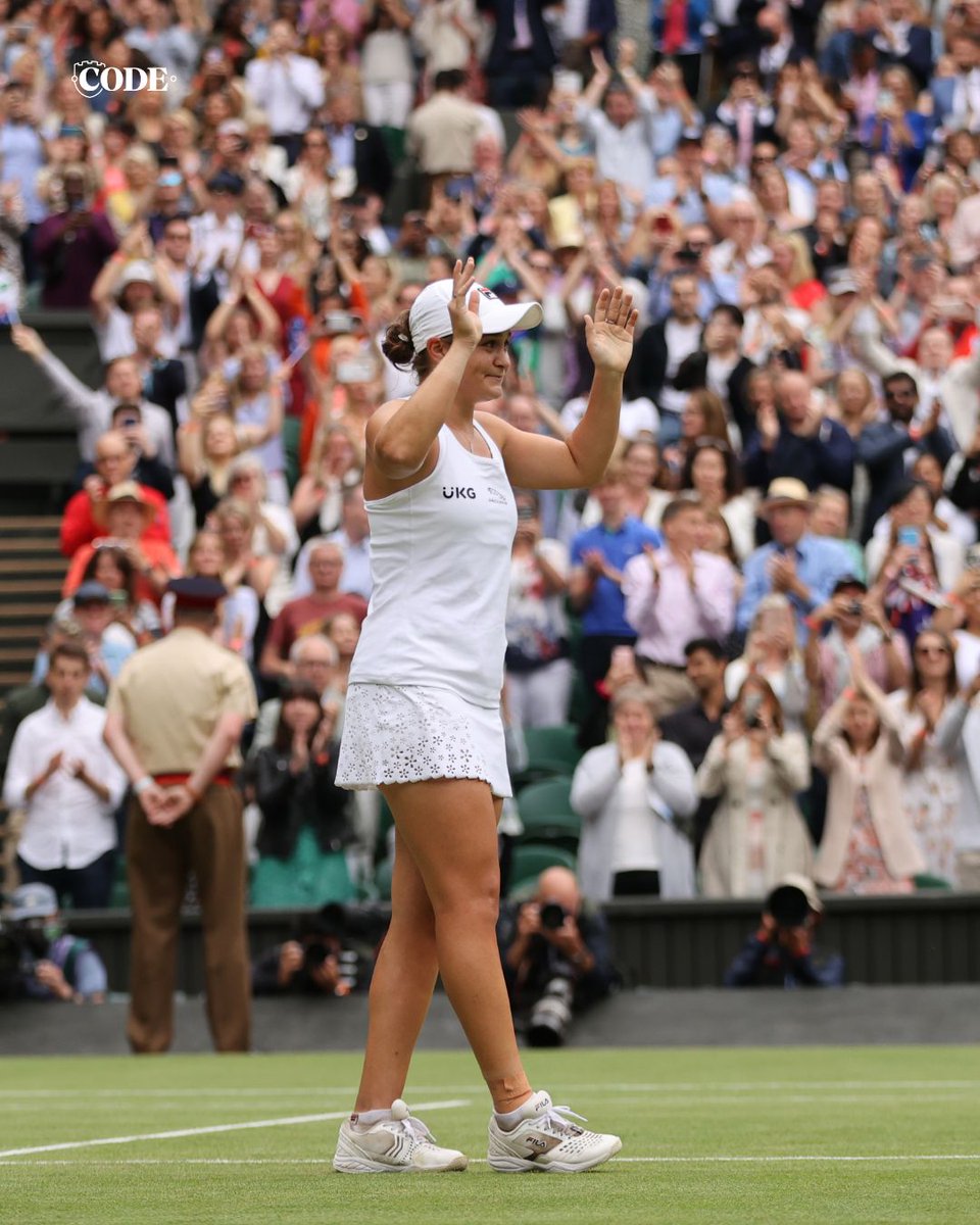 "And I had properly torn it.."

✍️<a href="/ashbarty/">Ash Barty</a> explains that there was much more to her 2021 Wimbledon triumph than what we all thought. Namely a 10cm adductor tear 👇 

bit.ly/3HJeSgH