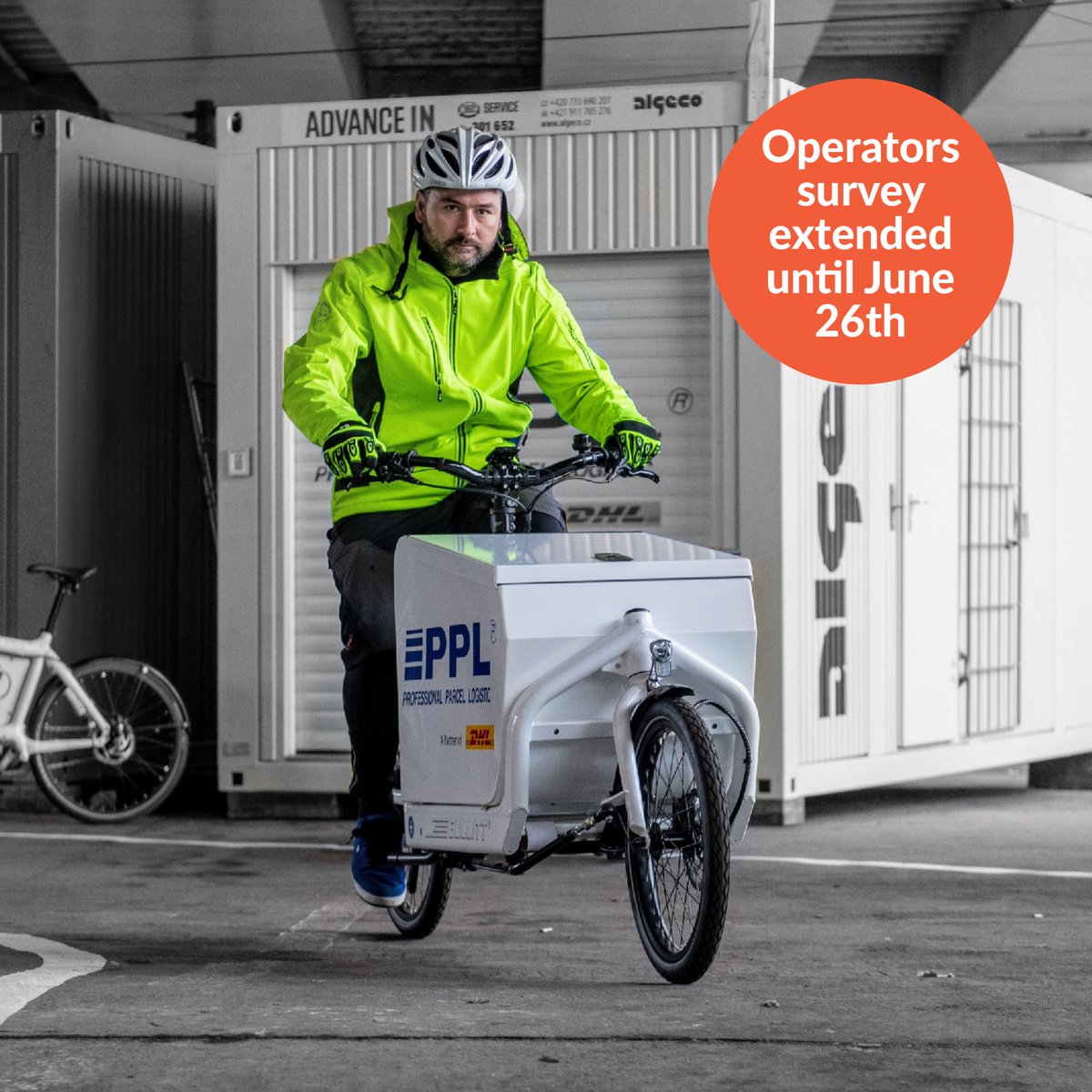 ⚠️Do you professionally own or operate a fleet of cargo bikes? We need your input!⚠️ Cyclelogistics.eu/survey