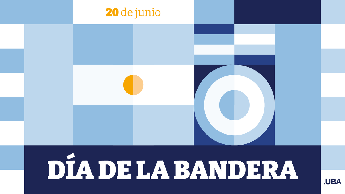 🇦🇷 Como cada 20 de junio, celebramos el #DíaDeLaBandera en homenaje al paso a la inmortalidad de Manuel Belgrano.

Nuestra bandera fue creada en 1812, durante la gesta por la Independencia de las Provincias Unidas del Río de la Plata. 

¡Feliz día!