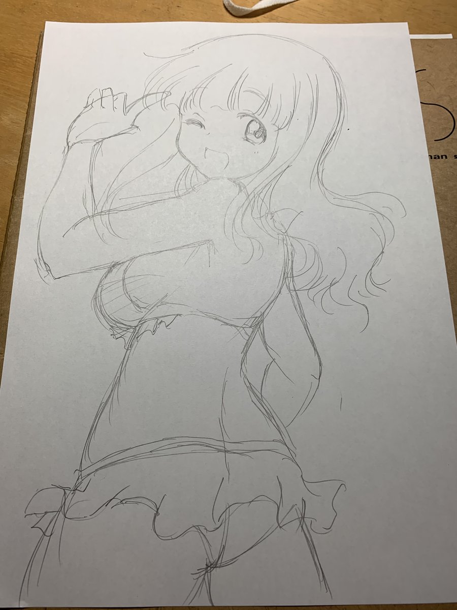 去年のらくがき
今年よりまだマシかもしれん 