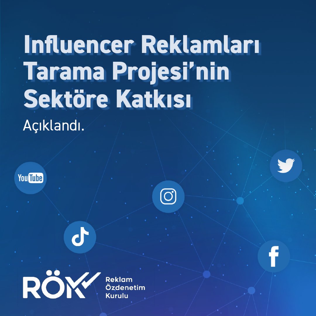 Reklam Özdenetim Kurulu’nun geliştirdiği, Influencer’lar tarafından yapılan reklam çalışmalarının yapay zeka kullanılarak taranması projesi için başlatılan deneme sürecinde ilk rapor yayımlandı.