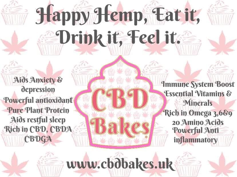 cbdbakes_ltd's tweet photo. All our products contain high quality, naturally occurring CBD as well as lots of other beneficial cannabinoids. Support your Endocannabinoid System the Happy Hemp way! 💚 
https://t.co/TECT1sXItW #happyhemp #happyhemptea #happyhemphoney
#happyhempcoffee
#happyhempbutter
#organic https://t.co/JbAmgRUJ0s