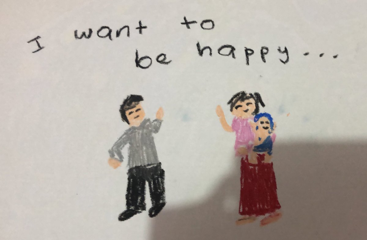 kyheal's tweet photo. this is an image of my dream life in the future. holding my child in my hand with loves and waving goodbye to my husband as he's off for work https://t.co/9XqZoTdFtl