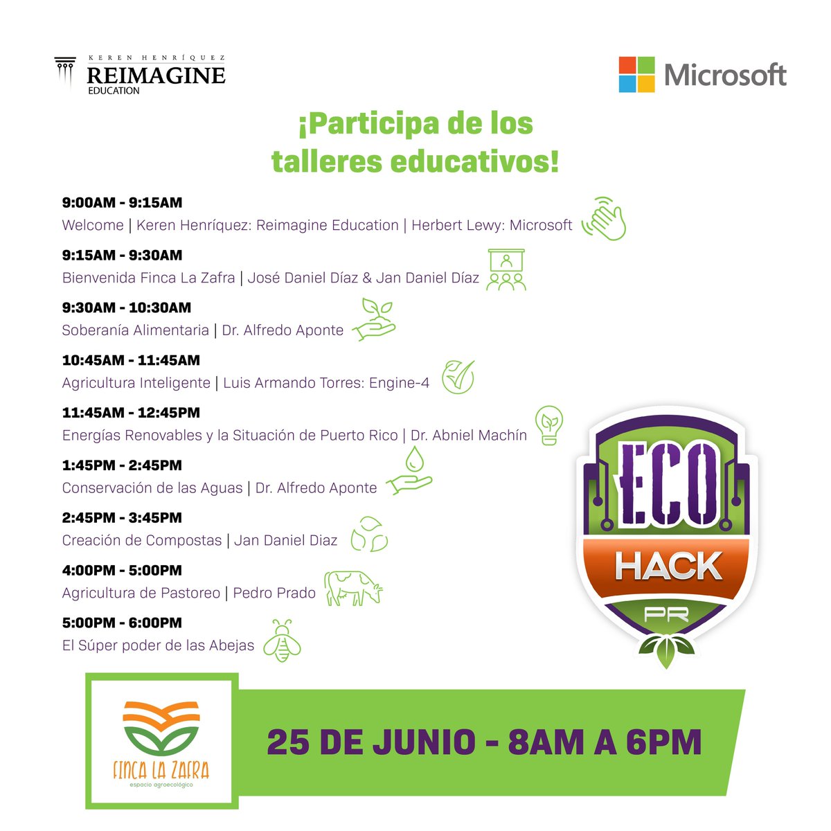 EcoHack PR tweet media