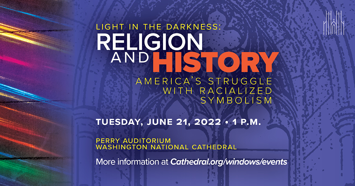 Tomorrow, June 21 at 1pm ET, I am honored to join <a href="/WNCathedral/">Washington National Cathedral</a> as a presenter for "Light in the Darkness: Religion and History-America's Struggle with Racialized Symbolism."

To learn more about this symposium, visit: cathedral.org/.../religion-h… #racialjustice #freedom #juneteenth