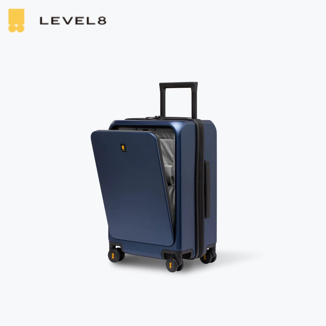 Level8Group's tweet photo. The #ProCarryOn we offer is a versatile #travel companion!๐คฉIt is lightweight, spacious, and stylish.๐It also has a sleek Laptop Pocket with 20โ dimensions!๐ฅณGear up today!๐
๐https://t.co/bGI9JY7M1Z
#Level8Cases #Level8Luggage #TravelBlogger #travel #travelgram #goldenhour https://t.co/DIRkBeYb9D