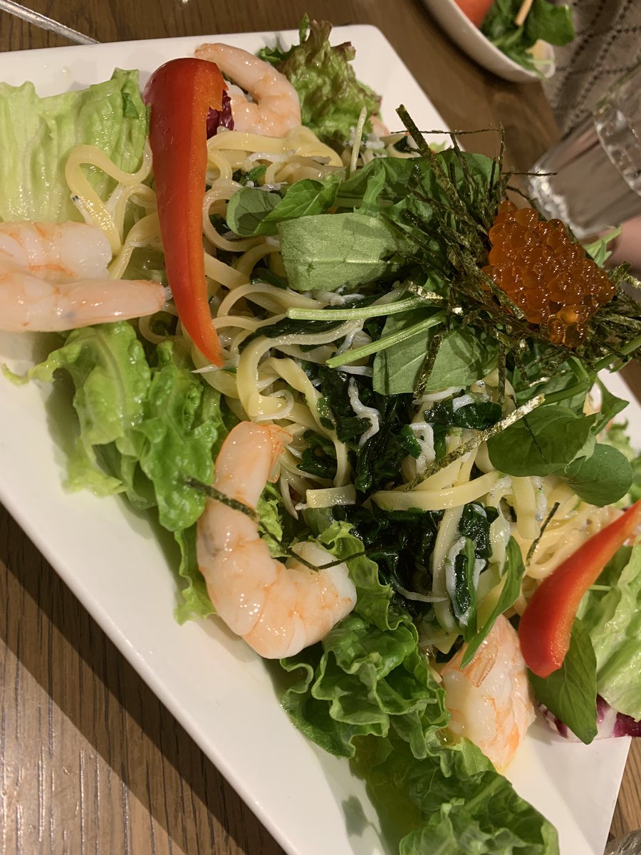 mami_mamix1115's tweet photo. 冷製パスタぁぁぁ!
#目黒
#megrodining https://t.co/JztRd4zSPn