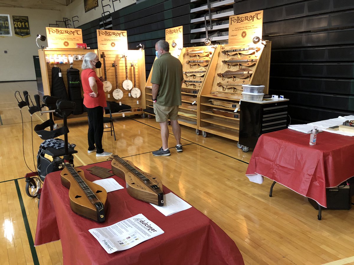 BingFutch's tweet photo. Kentucky Music Week 2022 - ready, set… #mountaindulcimer #folkcraftinstruments #musicfestival #learntoplaymusic https://t.co/TltWqElfCc