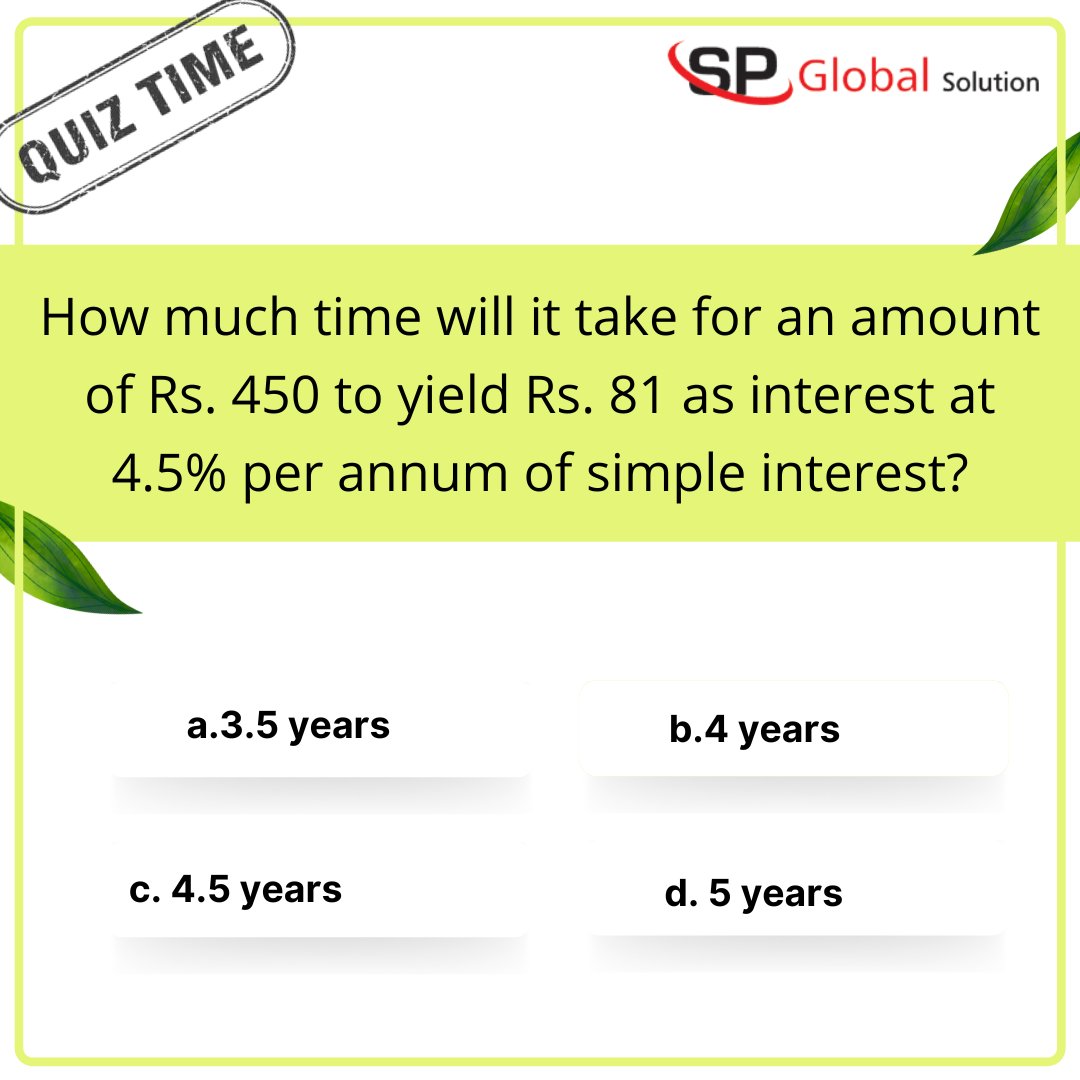 sp_solution's tweet photo. quiz Time!!!
Comment Your Answer Below...
#quiztime #quiz #aptitudequiz #aptitude #QuizTime #spglobalsolution #aptitudetest #aptitudetricks https://t.co/1HGOQ9YNO1
