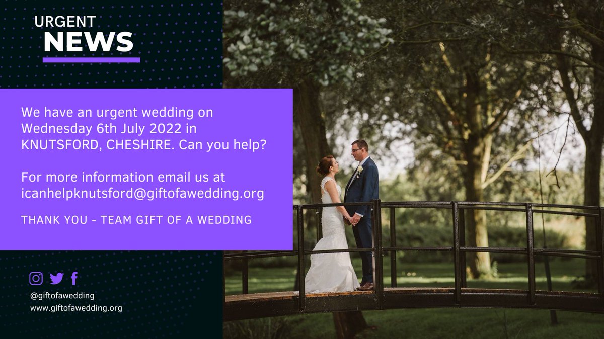 Gift Of A Wedding tweet media