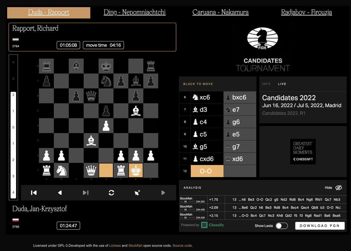 rouch/lichess: The forever free, adless and open source chess server. -  : Free code hosting