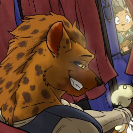 Phallocies's tweet photo. Making Royal Processions Fun Again.

Abby, called by her parents to return to the fold of the royals and give up her adventuring, is sent a procession to return with. Such pomp and circumstance isn't what Spitz is used to, but he finds his own little ways to make it entertaining. https://t.co/cvlOYOB52O