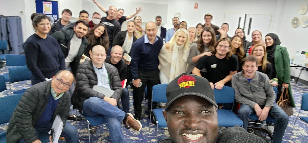 Annie E @Chiefdisrupter@aus.social (@chiefdisrupter) on Twitter photo A <a href="/techfugeesaust1/">Techfugees Australia</a> event would not be complete without a selfie taken by <a href="/Leopardthebeast/">DOR AKECH ACHIEK</a> <a href="/NickyWill100/">Nicky Williamson 🌏✈️💛💚</a> @annie_parker <a href="/steveathon/">Steve King</a> <a href="/developerjack/">gdayitsjack</a> A <a href="/techfugeesaust1/">Techfugees Australia</a> event would not be complete without a selfie taken by <a href="/Leopardthebeast/">DOR AKECH ACHIEK</a> <a href="/NickyWill100/">Nicky Williamson 🌏✈️💛💚</a> @annie_parker <a href="/steveathon/">Steve King</a> <a href="/developerjack/">gdayitsjack</a>