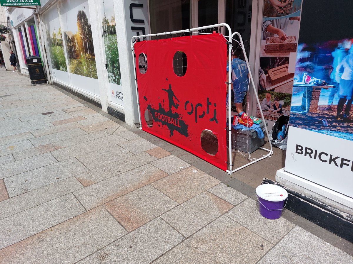 Well done to Sam at Sandy Hill school for winning the Penalty Kick Competition <a href="/TanyasCourage/">Tanya's Courage</a> had a great day and loads of competitors. The penalty kick challenge will return... #TresorysKernow