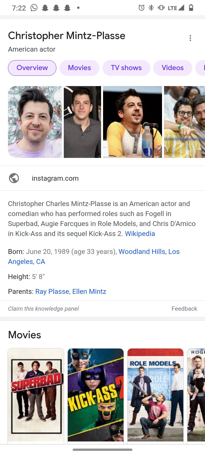 Happy birthday actor Christopher Mintz-Plasse, mostly recognized by me as Fogell from Superbad lol 