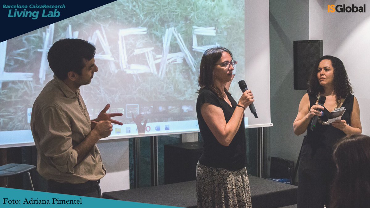 📢 La campaña #VocesDelChagas fue una pieza clave de la formación, ya que incide en la importancia de romper el silencio para sensibilizar y pasar a la acción transformadora.

🇧🇷 Así acercamos el mensaje a la comunidad brasileña en Barcelona.

💬 isglobal.org/es/vocesdelcha…

#Chagas