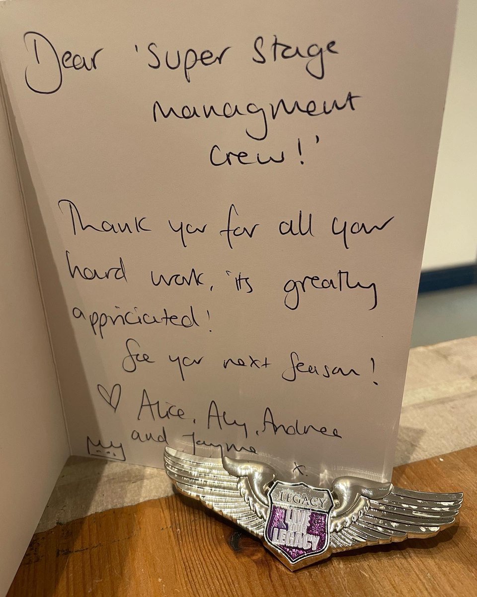 Stage Management Co™ tweet media