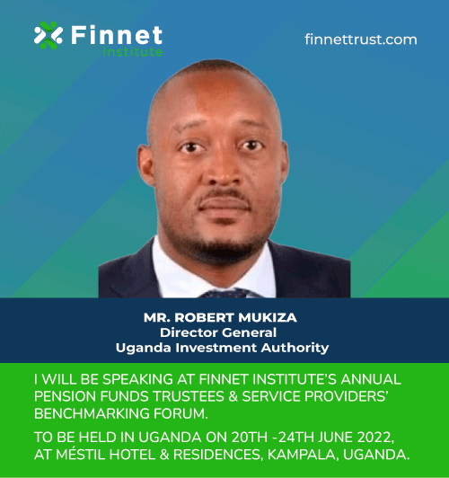 FinnetLtd's tweet photo. Meet Mr. Robert Mukiza, one of our speakers in our Trustees and Service Providers' Benchmarking Forum. Mr. Robert Mukiza, Director General - Uganda Investment Authority. 

Read more about Robert Mukiza; https://t.co/zpVxjQogGM https://t.co/L8ODF3WGAJ