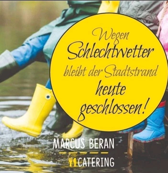 marcusberan's tweet photo. #Heute bleibt aufgrund der Unwetterwarnung geschlossen. https://t.co/OofG4tFnHv