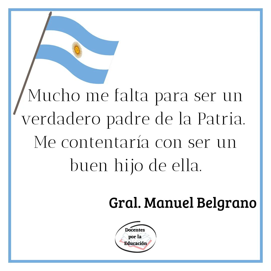 #DiaDeLaBandera #Belgrano #ManuelBelgrano #BanderaArgentina