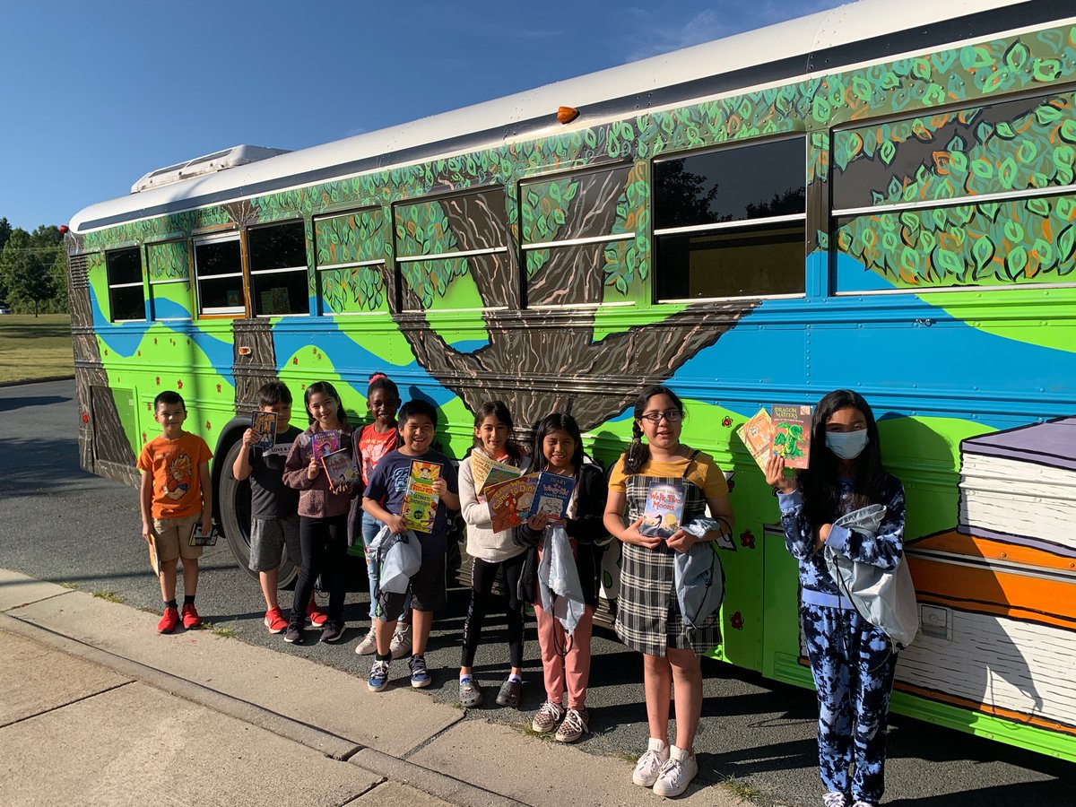 Shanda_Lauri's tweet image. #UCPSBookBus is starting off Wk2 @RockRestESNC Summer Rdg Camp with some great reads. #CampReadALot #Readers2Leaders #TeamUCPS #NCSummer2Excel @AGHoulihan @UCPSNC @SusanRodgersS4 @Renee_McKinnon1 @WingateESNC @UnionESNC @MarshvilleESNC