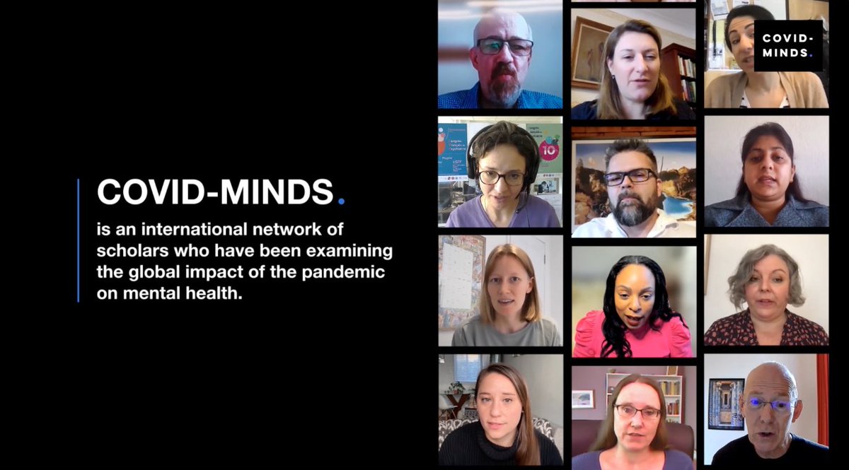 COVID-MINDS (@covidminds) on Twitter photo As our network comes to a close, academics around the world offer their thoughts on the major mental health lessons learnt during the pandemic.
Thank you <a href="/covidminds/">COVID-MINDS</a> researchers for taking part!
VIDEO: bit.ly/3tMu5aS
<a href="/UCL_IEHC/">UCL IEHC</a> <a href="/UCL_BSH/">Behavioural Science & Health UCL</a> As our network comes to a close, academics around the world offer their thoughts on the major mental health lessons learnt during the pandemic.
Thank you <a href="/covidminds/">COVID-MINDS</a> researchers for taking part!
VIDEO: bit.ly/3tMu5aS
<a href="/UCL_IEHC/">UCL IEHC</a> <a href="/UCL_BSH/">Behavioural Science & Health UCL</a>