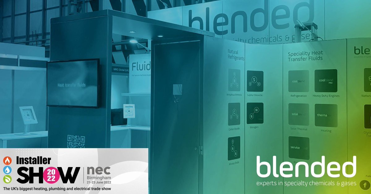 BlendedProducts's tweet photo. One day until you can visit us on stand A117 at @Installer_Show, NEC, Birmingham.
There is still time to register for free by clicking the link below!
https://t.co/wLuKzPr47k
#Exhibitions #Blended #heattransfer #heatpump #heatpumpinstaller #installershow https://t.co/S9u04R71D8