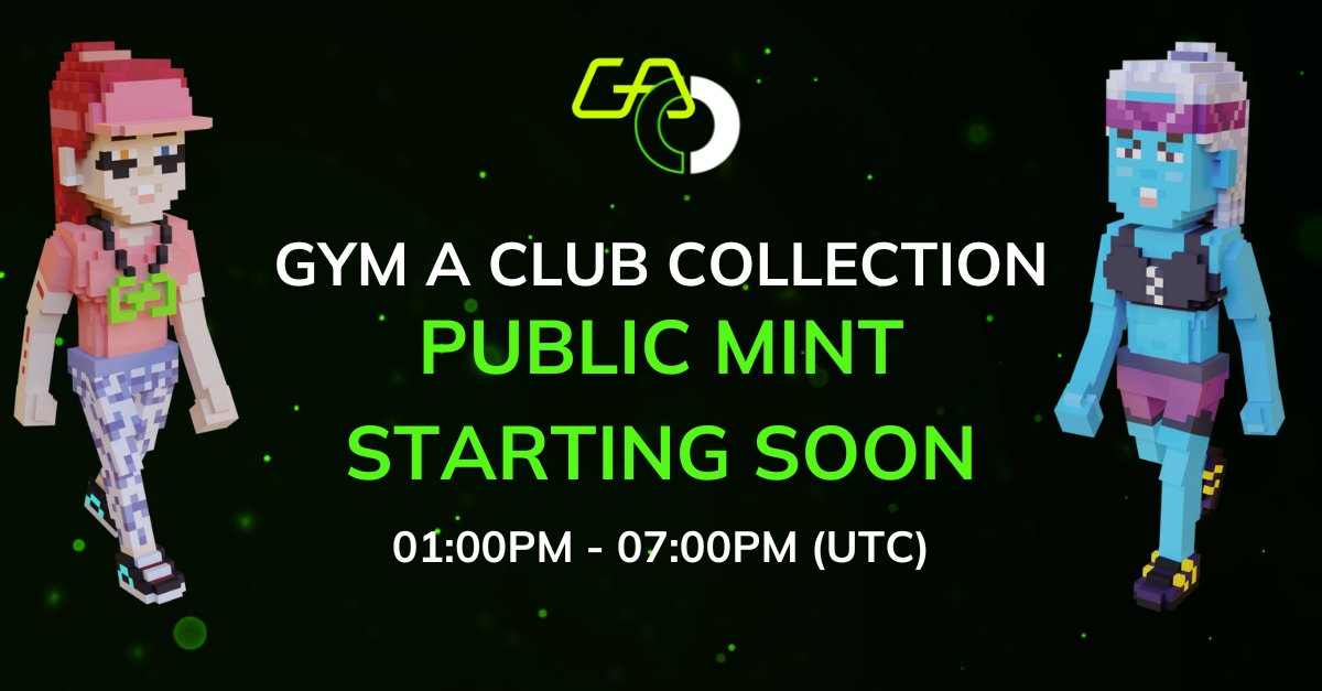 OlivexFitness's tweet photo. 🚨15 MINS!🚨

What's that? A THIRD MINT WINDOW?!😅

It's your lucky day if you haven't already minted. ICYMI earlier, our third &amp; final mint will run from 1:00-7.00pm (UTC) TODAY!⏳

AND

There's NO NEED for a mint pass. Just head over to https://t.co/QSWYGVNcML now to mint! https://t.co/ebryBR9vdx