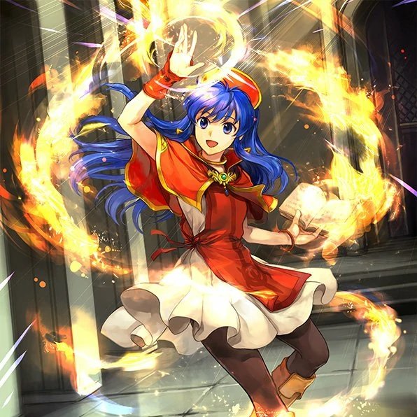 DailyMages's tweet photo. Today's mage of the day is Lilina from Fire Emblem: The Binding Blade! https://t.co/Jys4dBKHbS