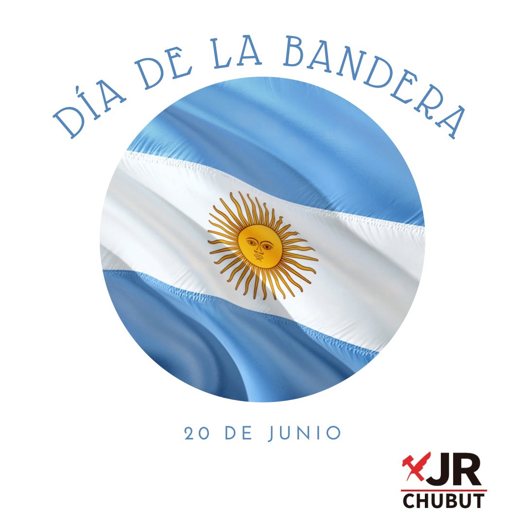 Celebremos con orgullo el #DíaDeLaBandera, la que nos une como argentinos 🇦🇷
