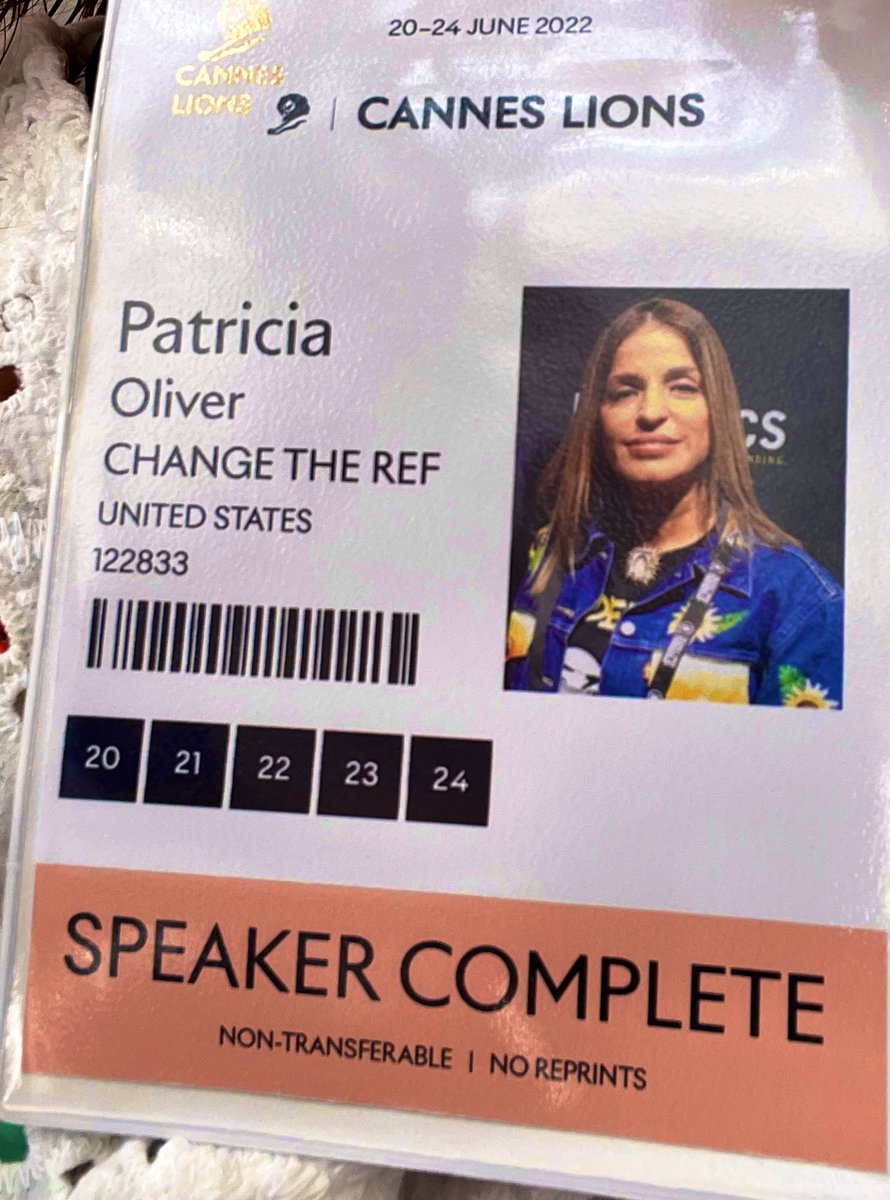 patriciapadauy's tweet photo. First-day @Cannes_Lions @LeoBurnett @hungrymantweets
@manueloliver00 https://t.co/Eb3zoD5H2u Raising our voices to let the world know how vital it is to fight for safety in America #USA #Global
#mondaythoughts #raiseyourvoice #changetheref #thelostclass https://t.co/aR6jb5qPty