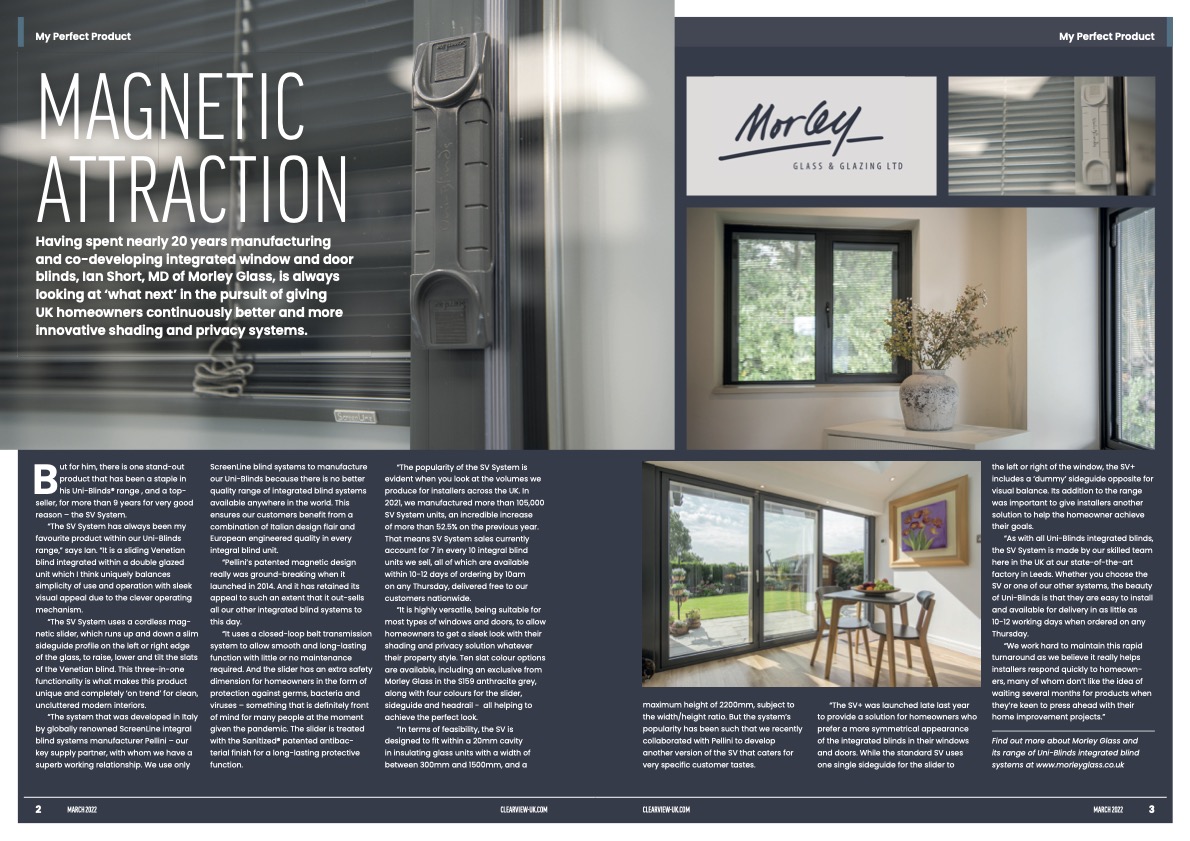 Clearviewmag's tweet photo. 'My Perfect Product' is an exclusive feature for Clearview and Pro Installer...

From specification to application, what’s the window you wouldn’t be without, the system you simply can’t lose, the door that’s a dream to fit, or the easiest choice for hardware? https://t.co/zg7Rd4ueeP