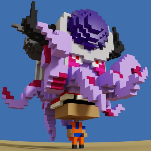 cryptobiters's tweet photo. CryptoBiters3D #0032
Price 0.005 ETH
1/1 NFT collection on OpenSea Polygon Blockchain
https://t.co/SgJlVFLFJ3

@opensea
 #OpenSeaNFT #CryptoBiters  #NFTcollections  #NFT #NFTCommunity #AnimeNFT #NFTartwork  #NFTartists  #pixelart #Pixel #voxel #voxelart https://t.co/zcj60YT7ha