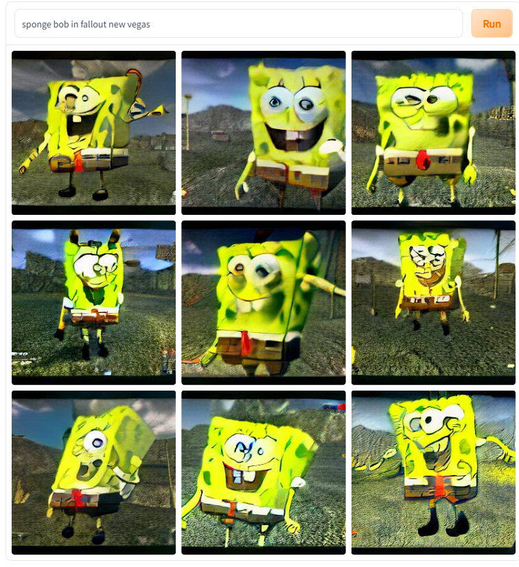 Fallout59's tweet photo. I didn't know Sponge Bob could look so creepy.  #fallout https://t.co/jM805MWmPZ