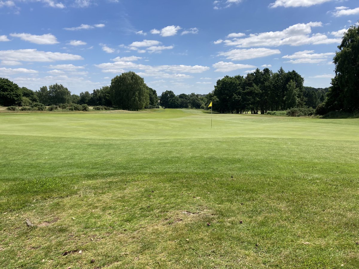 Mr__Hay's tweet photo. Early setup for regional qualifying for the @TheOpen. The journey begins. Beautiful day for golf, good luck to everyone playing. https://t.co/cLvVOWRdLJ