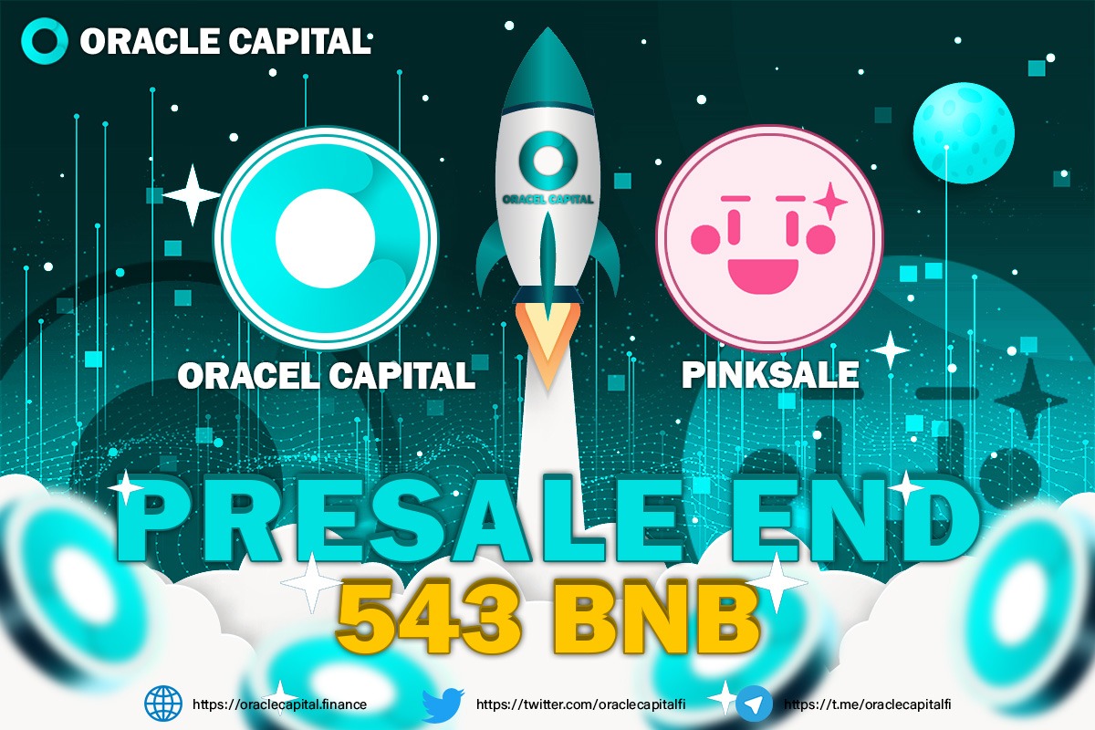 CryptoHunterETH's tweet photo. This fairlaunch has finished, with over 727 contributors taking part.
We receive 543.61 BNB.
Thank you very much for your amazing support to Oracle Capital. We are now preparing for the listing on Pancakeswap on 13:00 UTC
#ORACLECAPITAL #Oracle #BSC #BSCGems #Crypto #launch https://t.co/88Qw5vT9e3