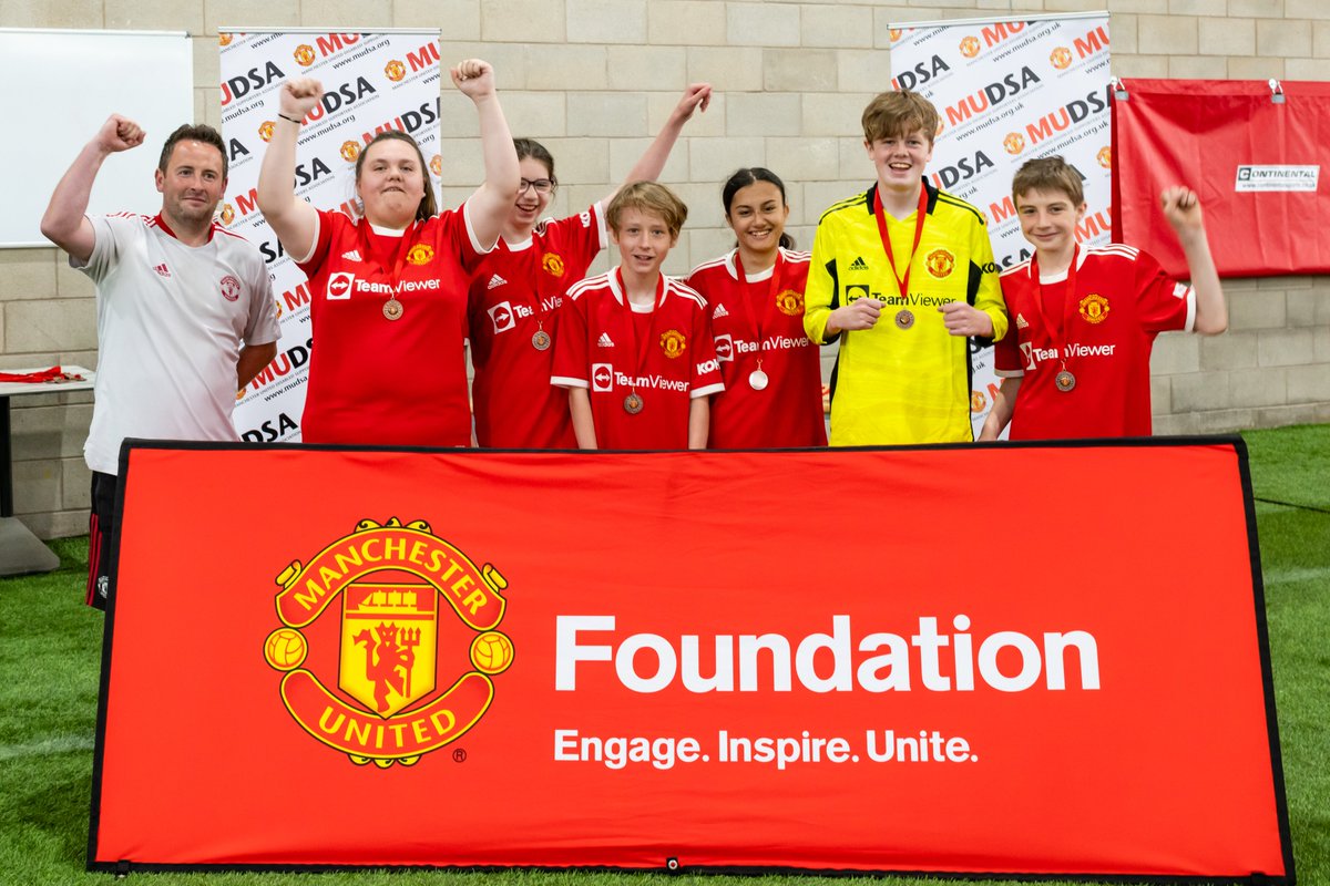 Manchester United Foundation tweet media