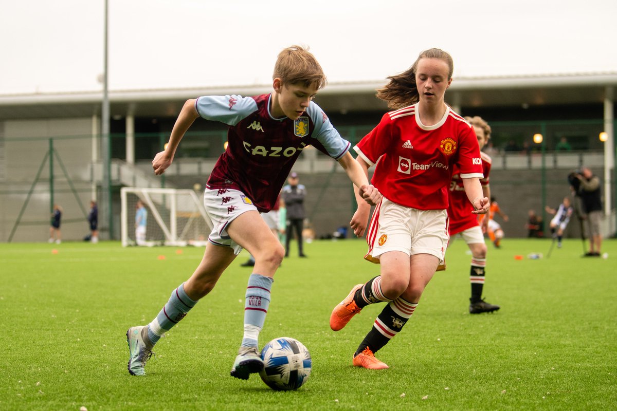 🤩 "It's a privilege and joy to play at the <a href="/ManUtd/">Manchester United</a> first-team training ground" - Casey, 15 🏃‍♀️

We were delighted to welcome young players from clubs across the country to #Carrington this weekend for the #MUDSA Cup 🏆

Well done to all involved 👏 

#MUFC 🔴