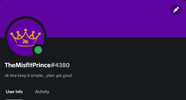 pr1ncZe_'s tweet photo. A year ago I was hardstuck silver. I solo queue 99% of the time and so I set a goal. 2 acts, 6 episodes, a lot of losses, a switch to arm aiming midway through, a bunch of sens/setup changes, and I have reached it! I can FINALLY change my discord status...😌

#VALORANT https://t.co/A8LLdwdJ5Q
