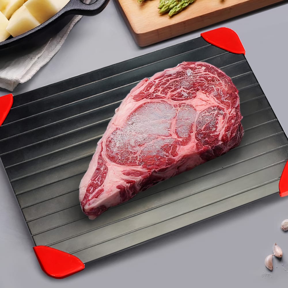 favouritemarts's tweet photo. Some research believes that microwave defrosting can lead to bacteria formation and reduction of natural meat flavoring. Use our smart defrosting tray for an all natural solution to prepping meats and seafood.
https://t.co/YrjlUoEMfk https://t.co/loA0zKDfEI