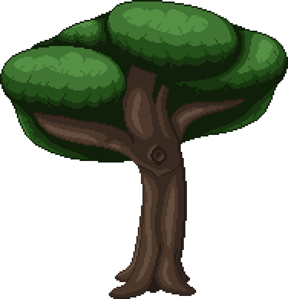 PSlugtrain's tweet photo. @OskSta Nature is hard! I once spent several days just to make a single tree and now I just copy and paste it everywhere with different colours! I know i'm never going to surpass this again - it's ancient lost knowledge now. https://t.co/P1kOURrhnL