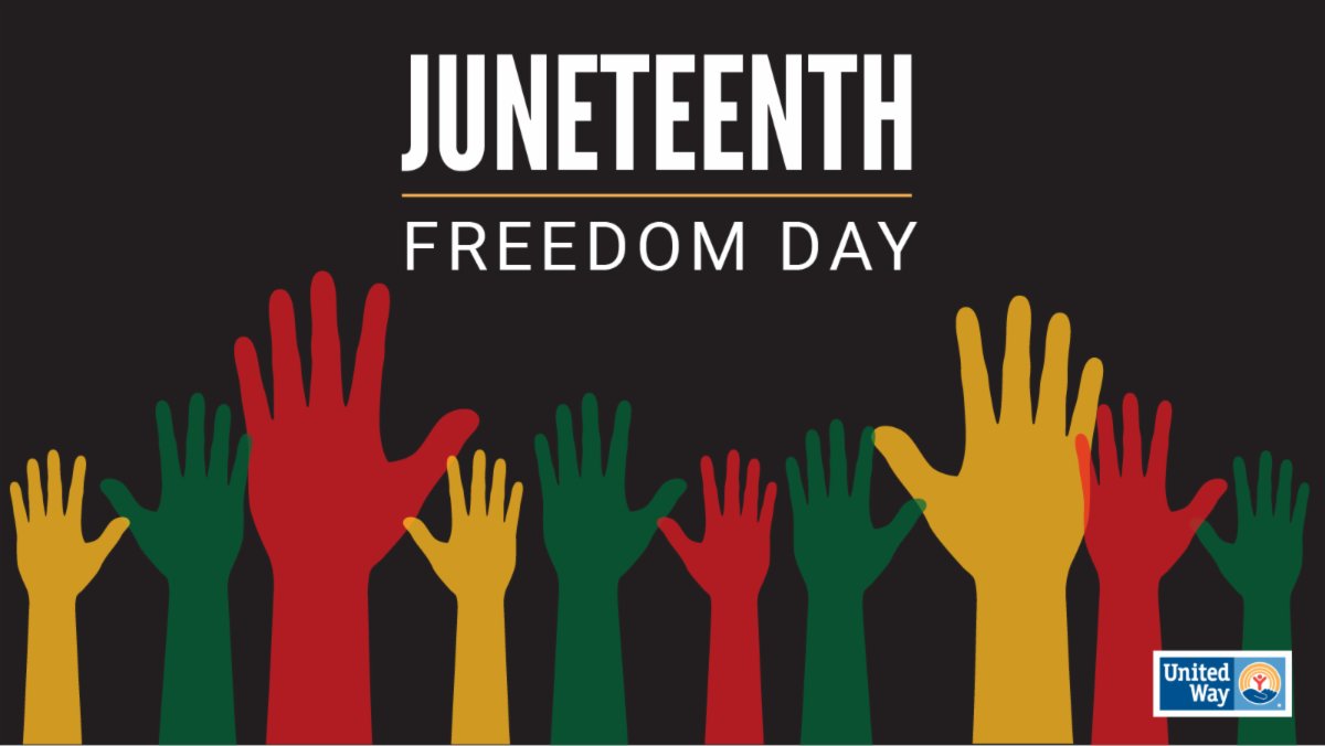 UWClarksville's tweet photo. Our office will be closed today, Monday, June 20, 2022 in observance of Juneteenth. https://t.co/l5RQLX8I7x