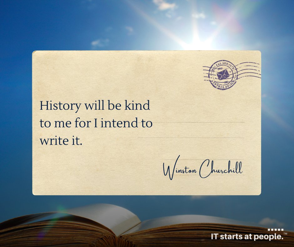 maappen's tweet photo. "History will be kind to me for I intend to write it."  |  MAAPPEN Motivation Monday

#MMM #motivationalquotes #ITstartsatpeople https://t.co/ujrmTuRyCj