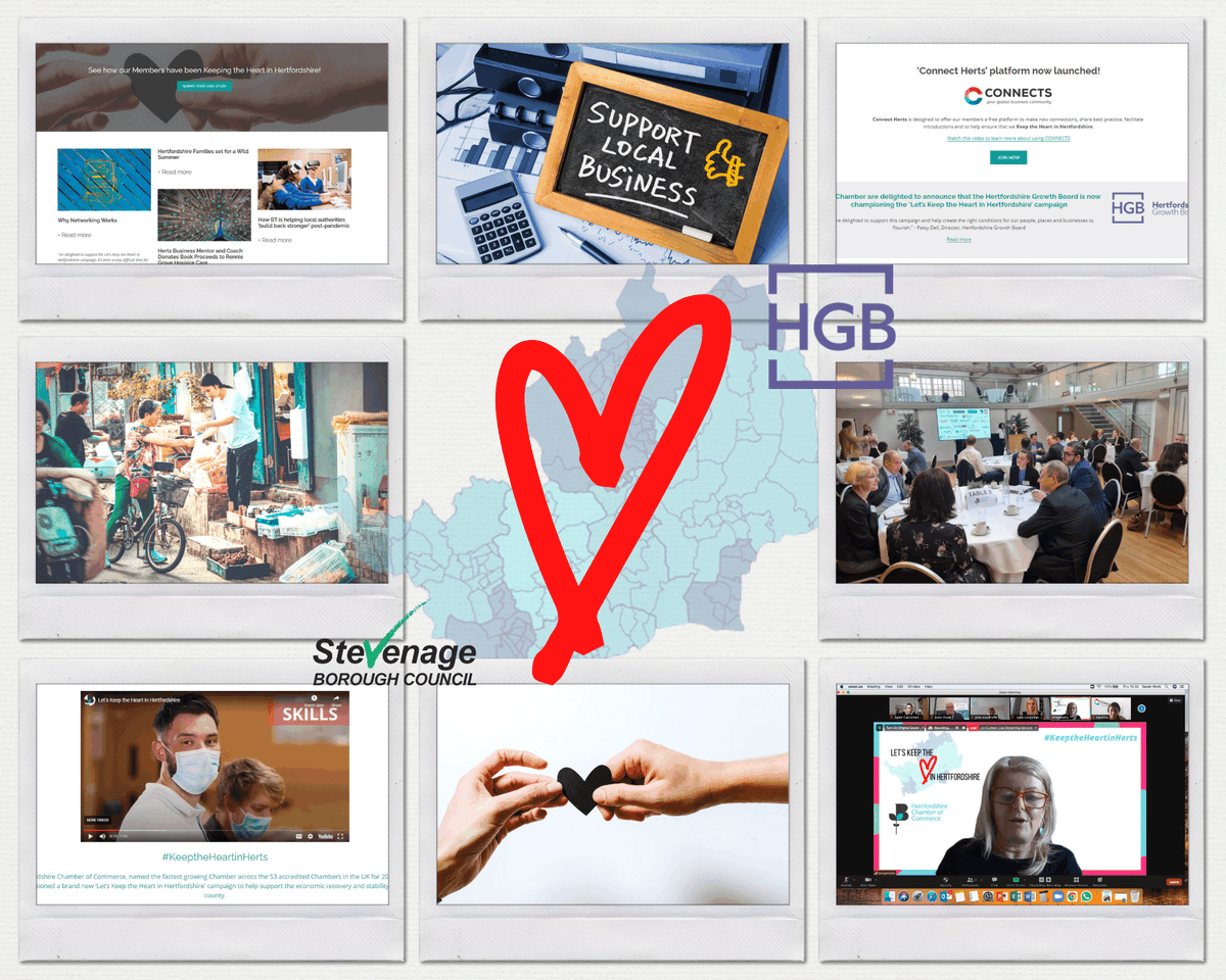 Have you been #KeepingtheHeartinHerts?
Tell us how at editorial@hertschamber.com
bit.ly/3hSmt1F

Find out more about this campaign: hertschamber.com/keeping-the-he… 

#hertsgoodgrowth #hertsgrowthboard #stevenageboroughcouncil
#LetsKeeptheHeartinHertfordshire #Keeptheheartinherts